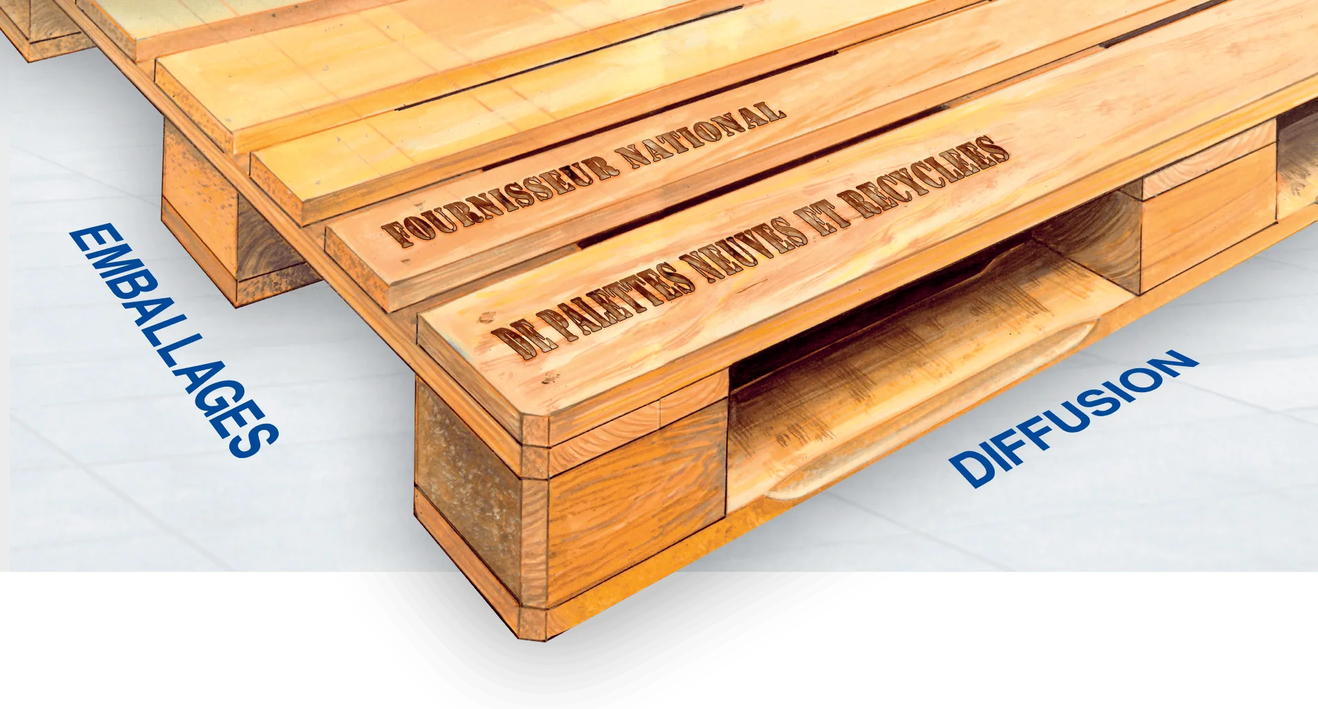 Emballages Diffusion, palettes et emballages en bois